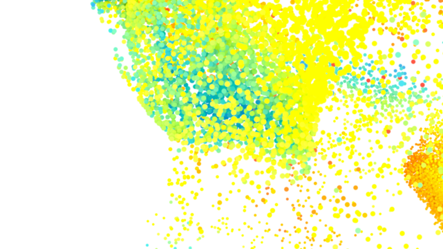 Bright, vibrant confetti background ideal for celebrations, parties, and festive designs.