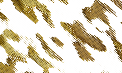 Abstract gold mosaic pattern.  Luxury geometric design. Perfect for modern backgrounds.