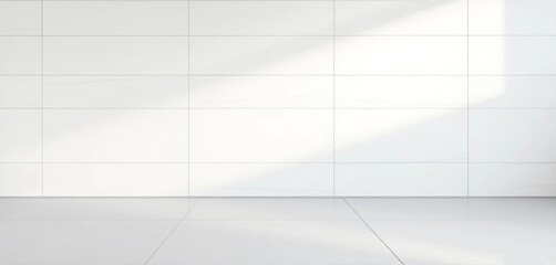 Horizontal, sleek white ceramic tiles; subtle texture visible ,  modern,  repeat
