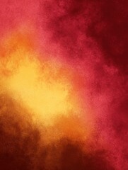 Fototapeta premium Abstract vibrant red orange painterly cosmic dust texture, luxury brand background, artistic event promotion, creative agency marketing, dynamic digital design element