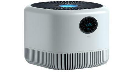 High-efficiency air purifier with sleep mode function ? perfect for modern kitchen visuals and culinary branding