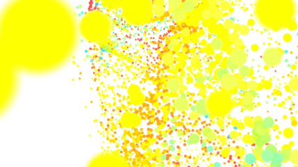 Vibrant yellow, orange, and green bubbles on white. Perfect for websites, presentations, and more.