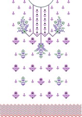 Mughal Flower Motif | Botanical ethnic motif | Indian Motif | Pattern
