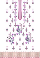 Mughal Flower Motif | Botanical ethnic motif | Indian Motif | Pattern
