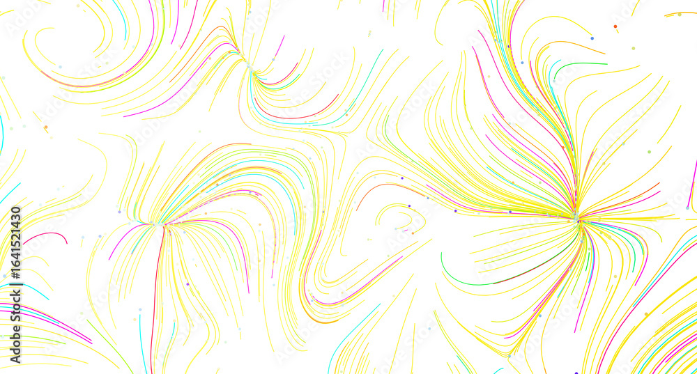 Poster vibrant, swirling lines create a dynamic abstract background. perfect for design projects needing a 