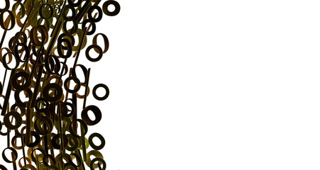 Sales icons floating in the air 3D rendering
