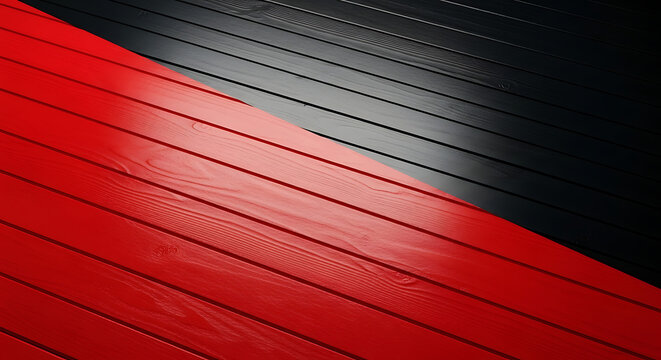 Abstract diagonal pattern of red and black textured lines