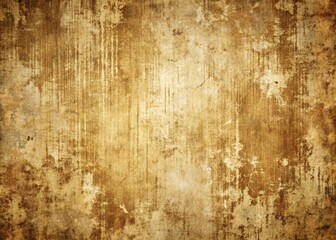 Brown distressed texture background with vintage grunge aesthetic. Weathered, rustic surface with abstract stains and streaks.