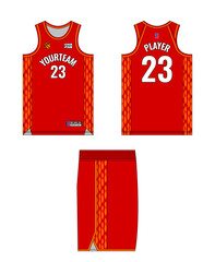 Basketball jersey template design, basketball uniform mockup design, vector sublimation sports apparel design, jersey basketball ideas.