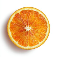Close-up citrus slice, vibrant orange (2)