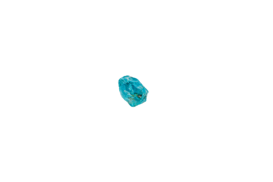 Blue zircon mineral
