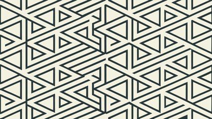 Abstract geometric shapes with vibrant color palette and clean lines