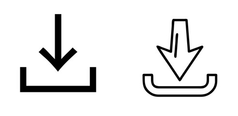 Download Arrow Icon, File Transfer, Data Download, Cloud Download, Digital Download Symbol