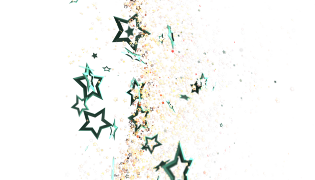 Beautiful sparkling teal stars on white. Perfect for celebration, festive, and magical designs.