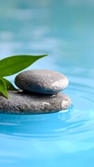 Obraz premium Calm zen stones in water