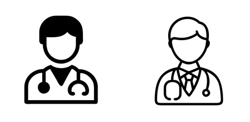 Stethoscope Icon for Medical, Healthcare, Doctor, Diagnosis, and Health Monitoring