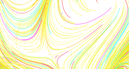 Vibrant, dynamic lines swirl on white. Perfect for modern designs.