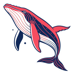 Naklejka premium vector image of a fish