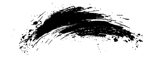 Dry Brush Strokes and Scratches Retro Grunge Background. Distressed Grungy Seamless Pattern Design.