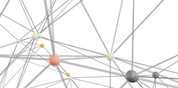 Stock photo of an abstract network connection graphic. Ideal for technology, communication, and connection concepts.