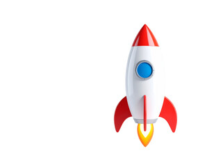 3D Rocket Launch: Startup, Innovation, and Business Success
