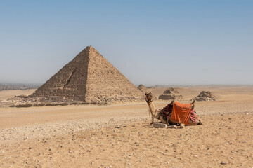 The Pyramids of Giza in Egypt