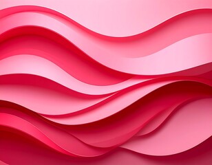 Obraz premium Fluidity in shades of rose: an abstract expression of flowing tenderness