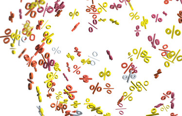 percent sign percentage icon interest rate