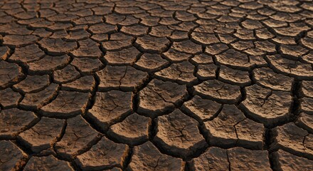 Cracked Earth Texture Background