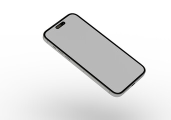 Clean and simple smartphone mockup. Perfect for app showcases and presentations.