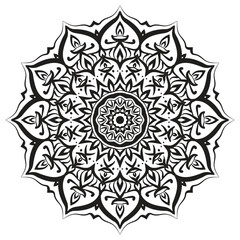 Simple And Luxury Mandala Design Vector 