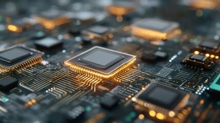 Circuit board chips