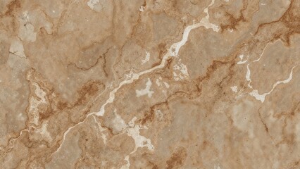 Natural organic pattern on brown marble