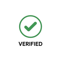 Verified Icon &ndash; Approval and Authentication Symbol