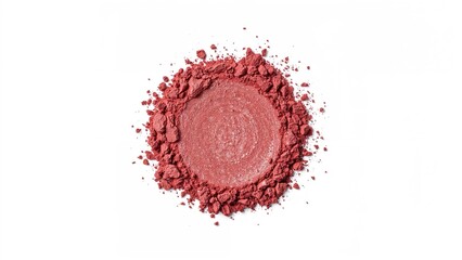 Crashed blush eye color cosmetic displayed on a clean white base