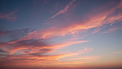 Fototapeta premium Dusk Sky Filled With Clouds