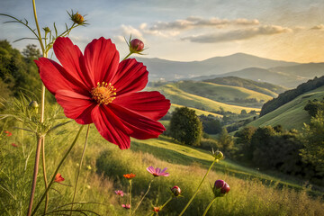 poppies in the field