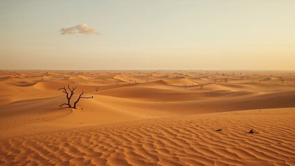 View of the desert environment in ancient Egyptian art