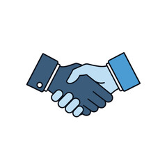 handshake between two businessmen