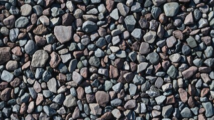 Decorative crushed slate in assorted colors for gardens