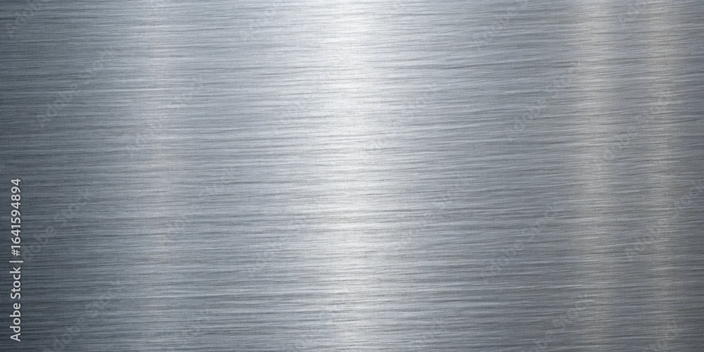 Poster shiny brushed metal texture background with silver color and abstract pattern for modern design and 
