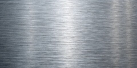 Shiny brushed metal texture background with silver color and abstract pattern for modern design and industrial technology concept