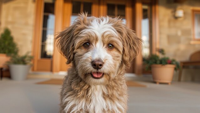 Sweet Crossbreed Pup