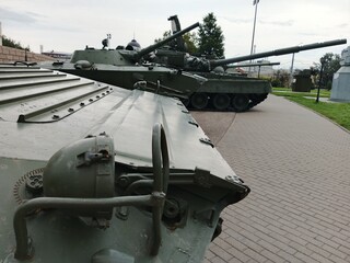 russian military tank