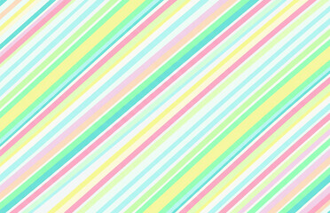 Seamless vector pattern; diagonal stripes pastel colors, minimal