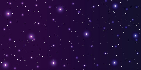 Space galaxy background with many stars