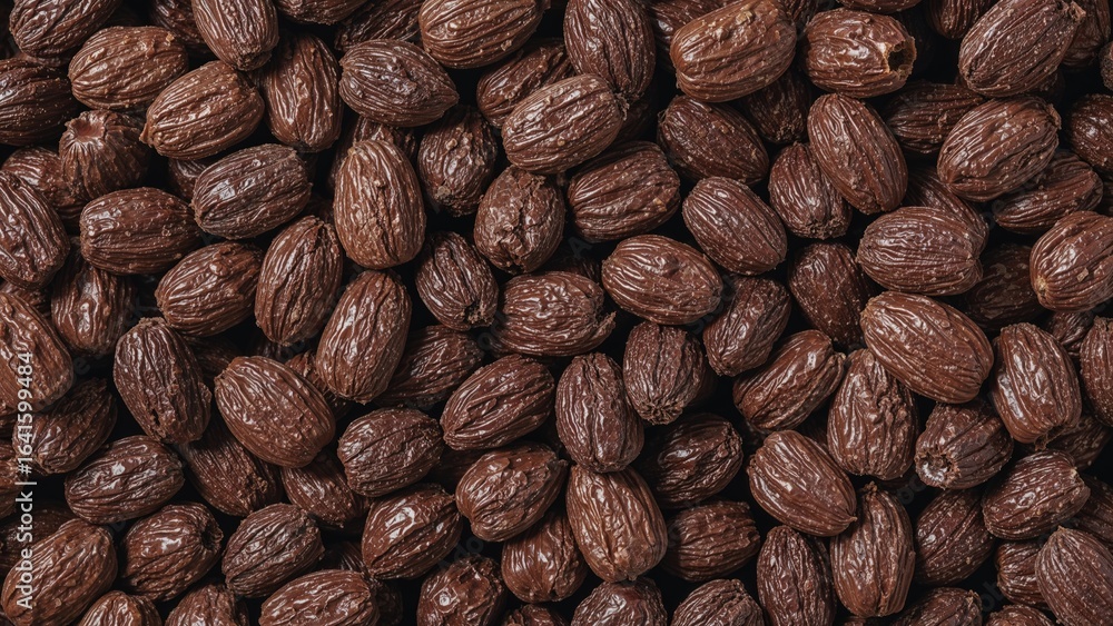 Poster chocolate bar featuring raisins: a distinct rectangular confection different from bulk or individual