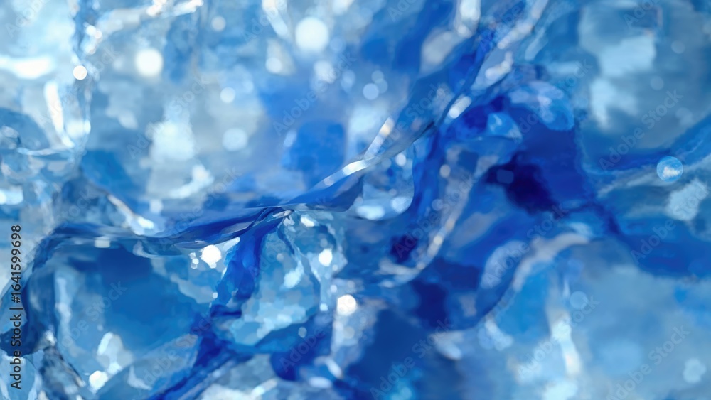 Aufkleber textured blue textile with a shiny, hazy appearance and assorted features