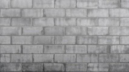 Naklejka premium Texture pattern of an unbroken concrete block wall