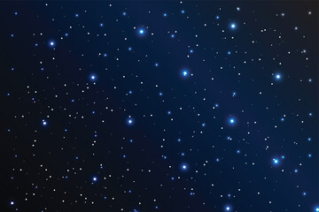 Space galaxy background with many stars